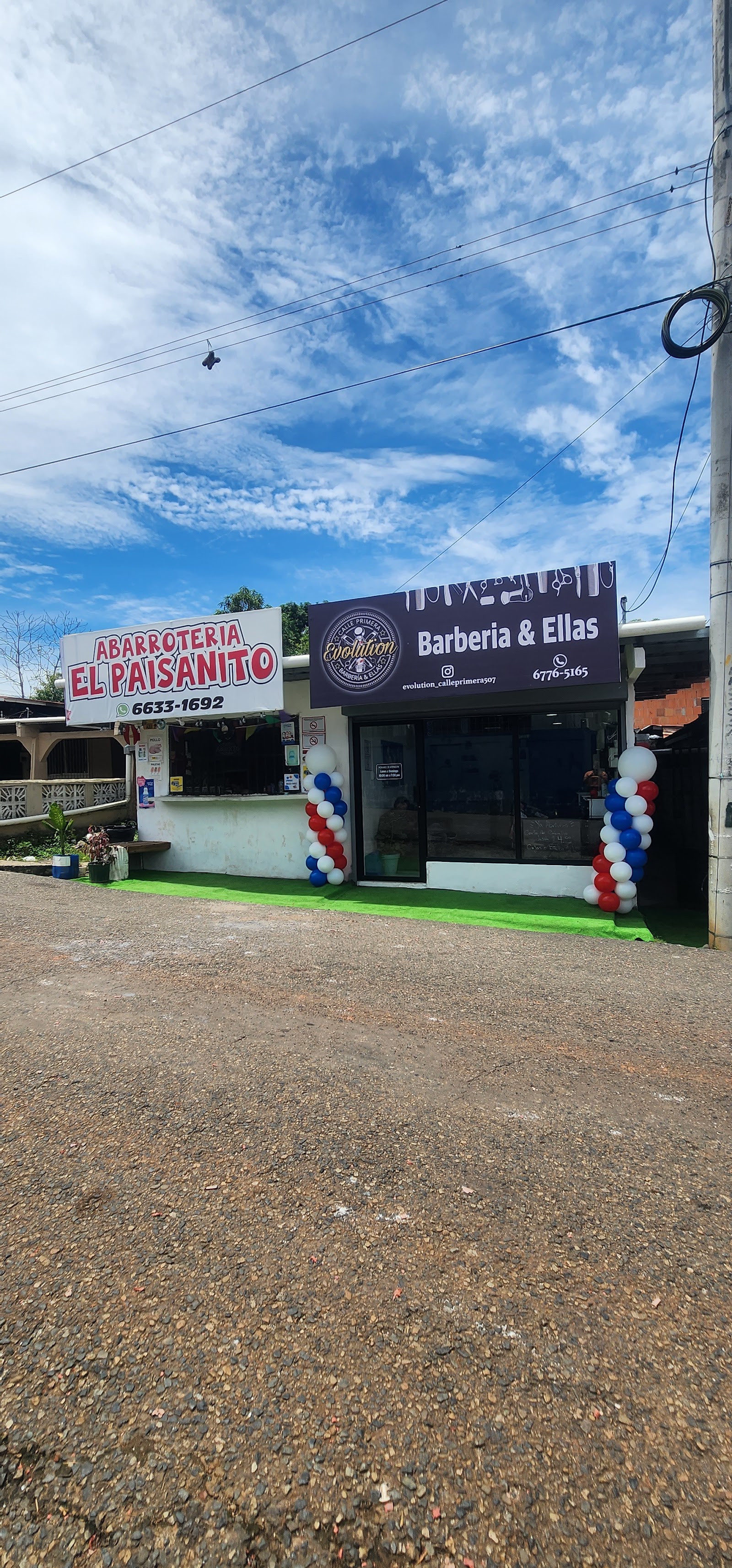 Barberia Evolution Calle Primera