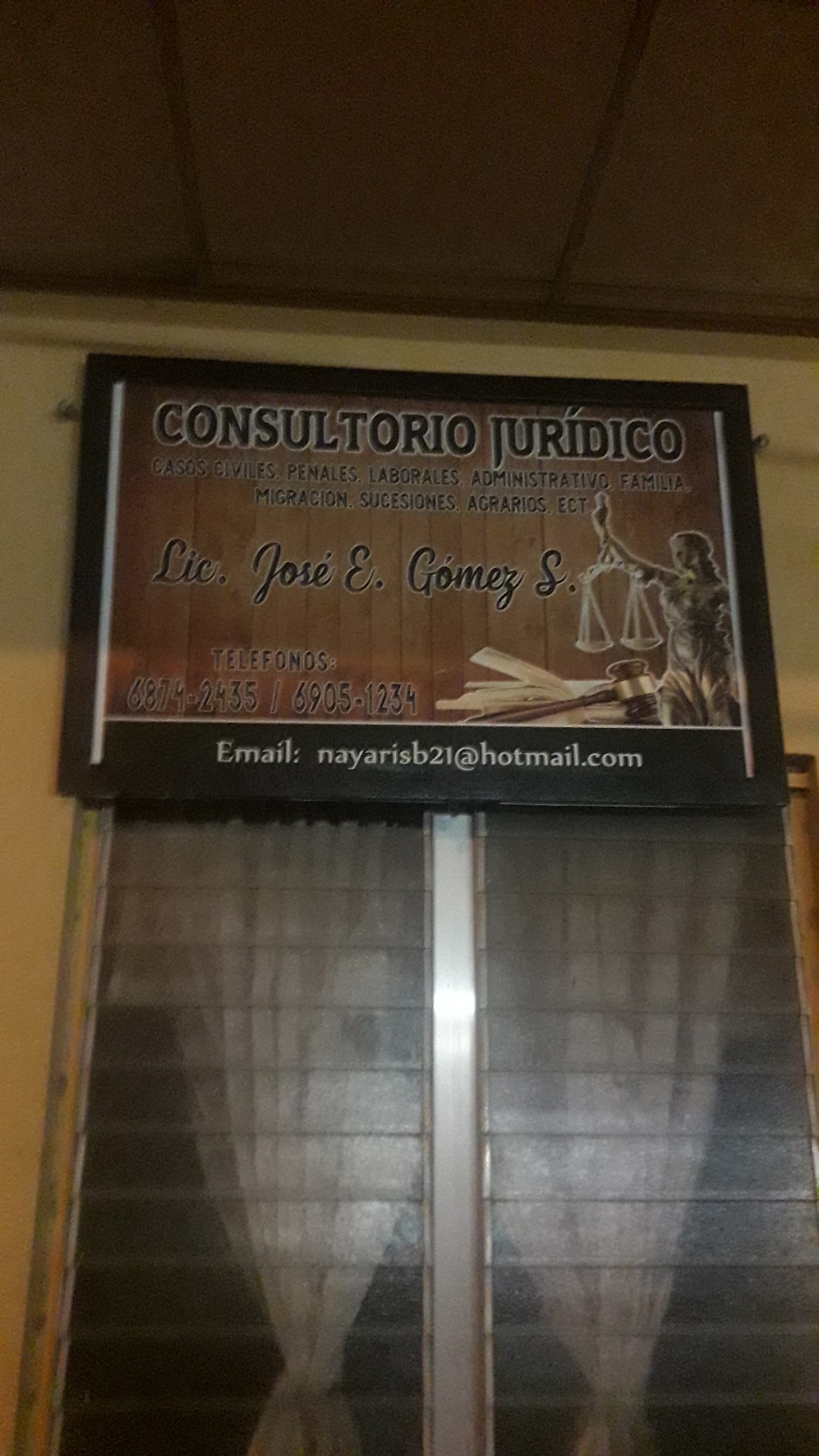 Consultorio Jurídico Lic. José Gómez