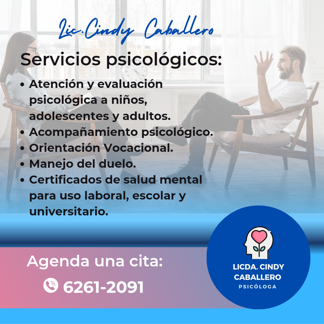 Psicológa Cindy Yissel Caballero