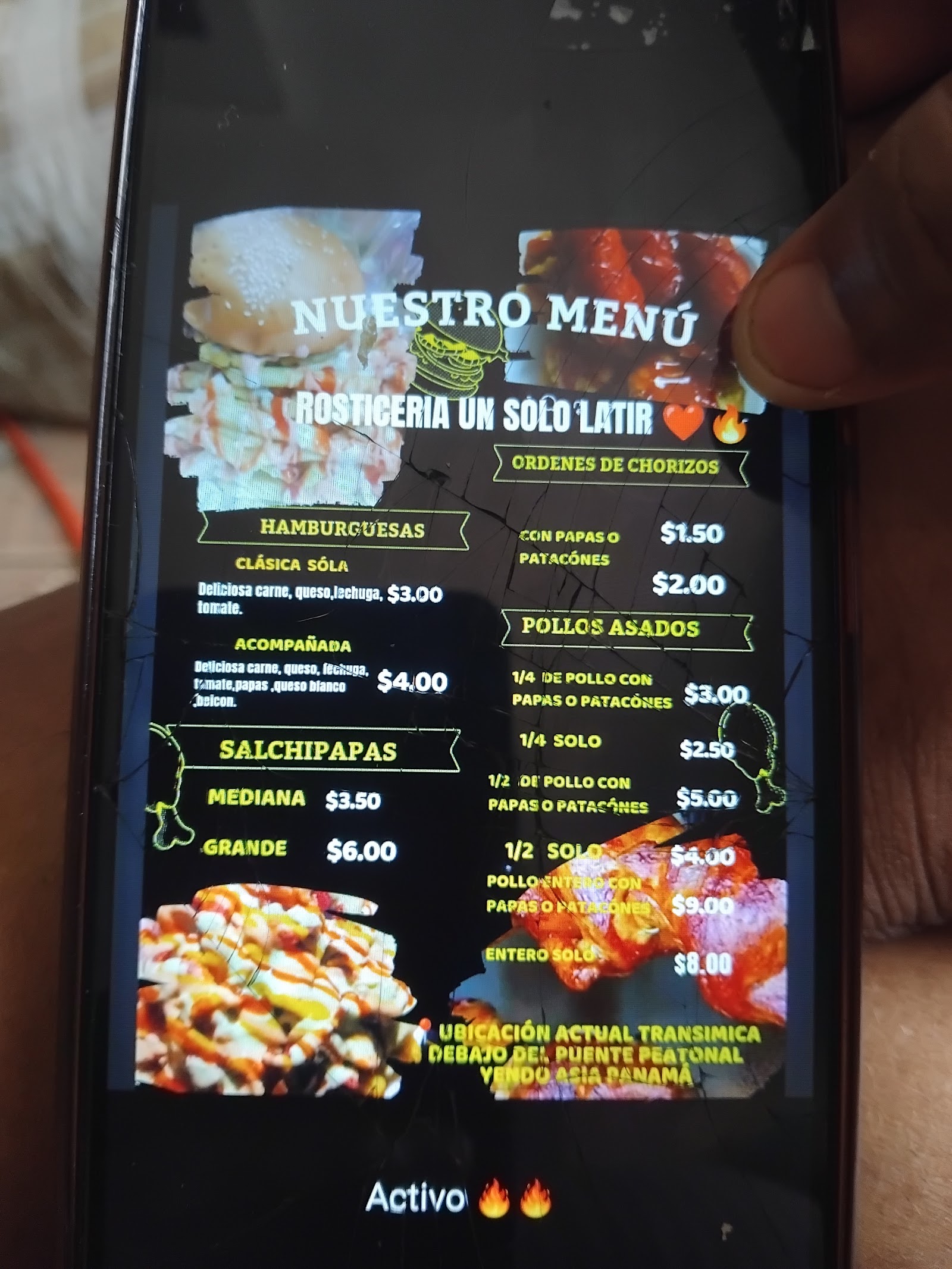 Rosticeria u. Solo latir