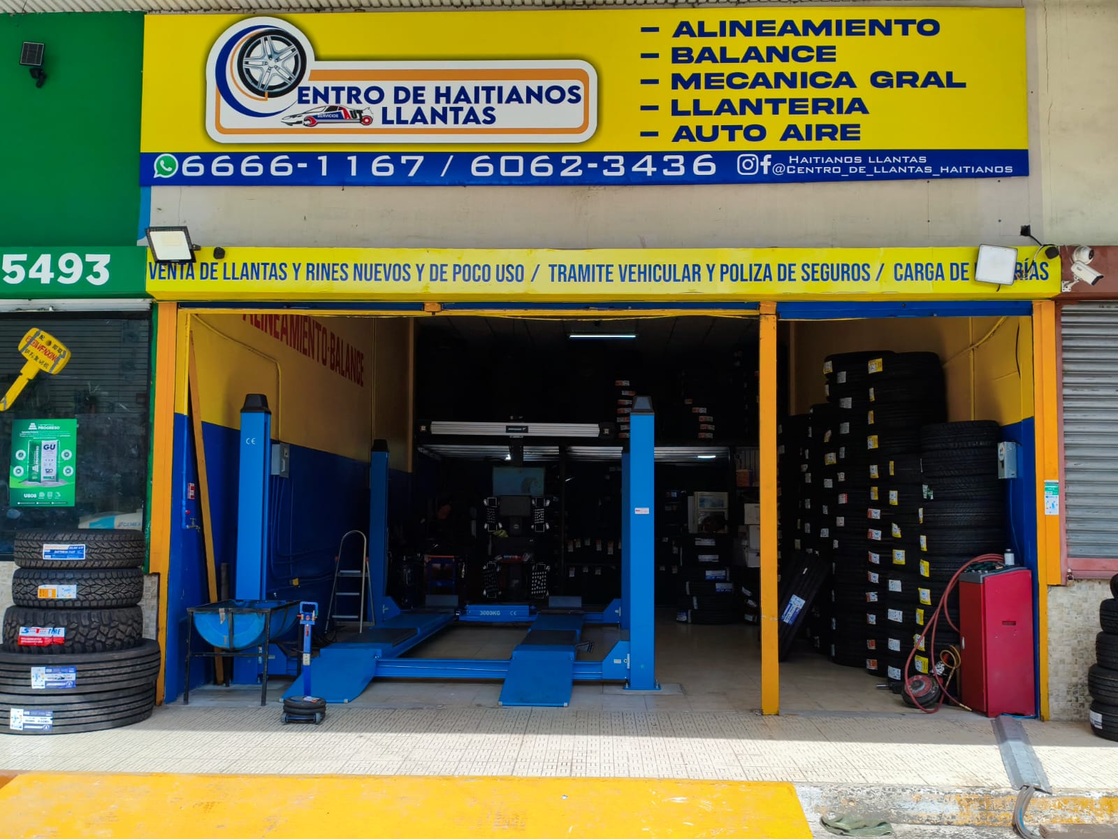 Centro de Haitianos Llantas #2