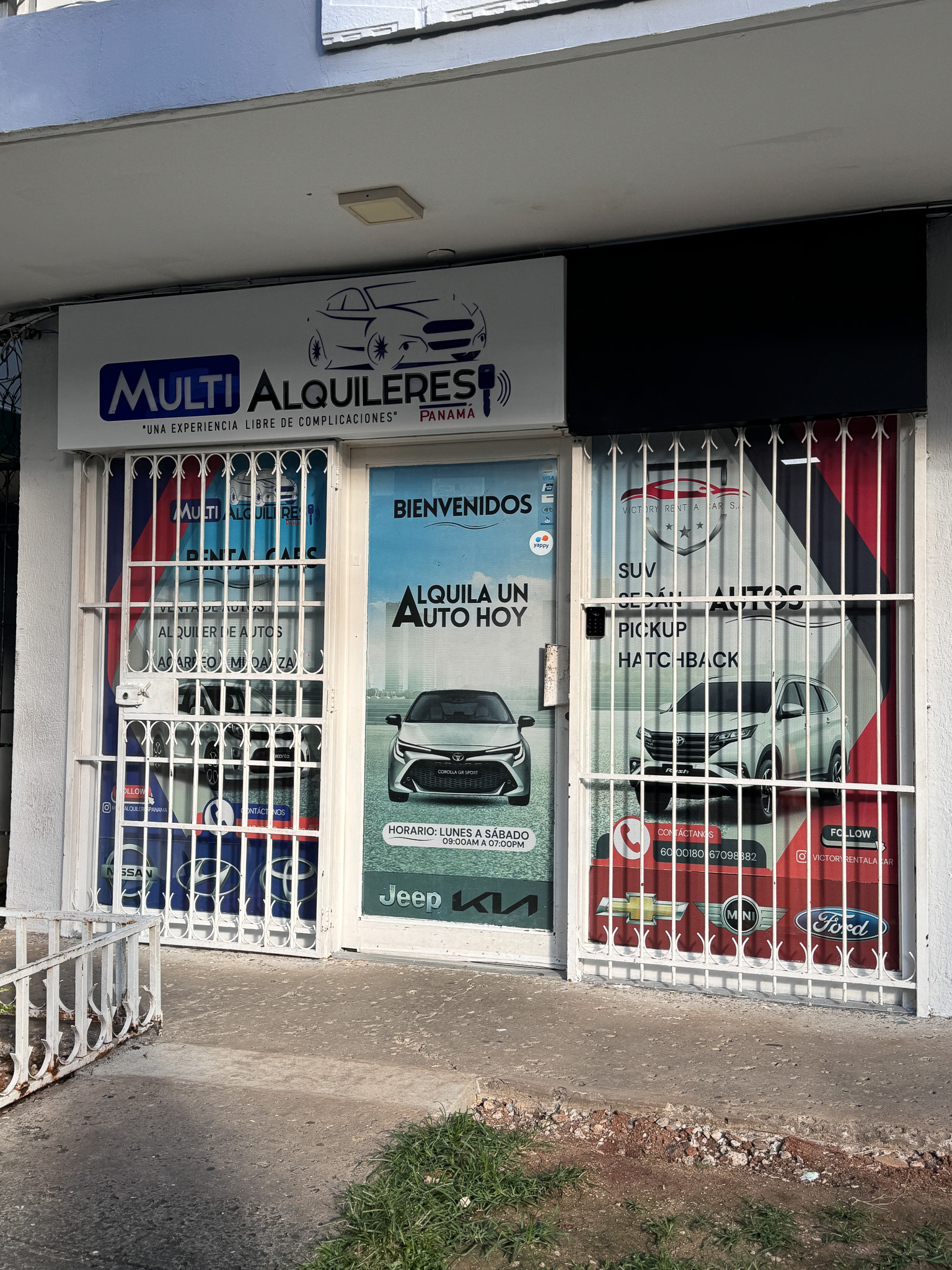 Multialquileres Panamá – Oficina Principal