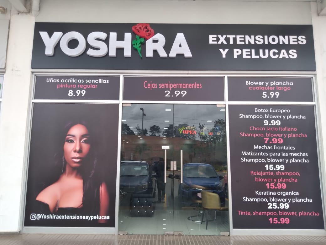 Yoshira extensiones y pelucas